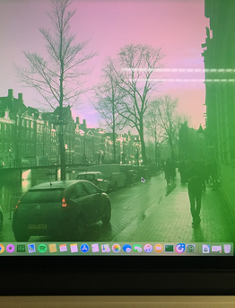 How to solve the problem of macbook screen color is not normal?