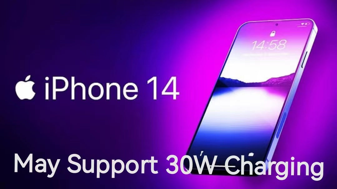 Apple 14 Series May Support 30W Charging