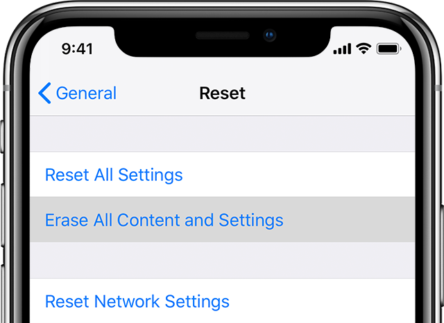 How to factory reset your iPhone?