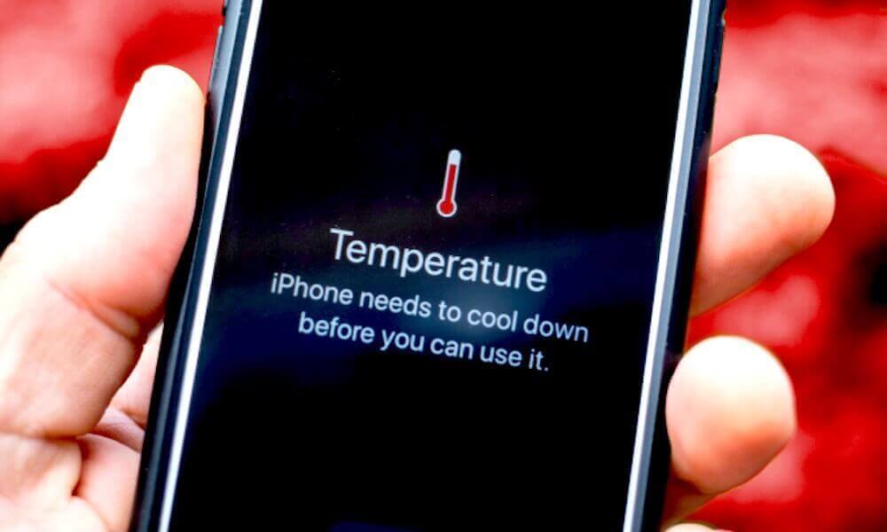 Some tips to cool your phone down when it's hot