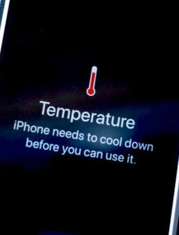 Some tips to cool your phone down when it's hot