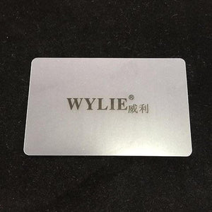 10 pieces WYLIE dismantling business cards PVC fine frosted plastic material Dismantling and dismantling tools are not easy to break - ORIWHIZ