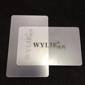 10 pieces WYLIE dismantling business cards PVC fine frosted plastic material Dismantling and dismantling tools are not easy to break - ORIWHIZ