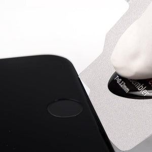10Pcs 3D Dismantling Ultrathin steel sheet LCD screen Pry Slice Shave Black Glue Metal Card for IPHONE HUAWEI Android - ORIWHIZ