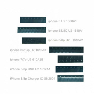 17PCS Iphone 5S 6 6S 7 7P 8 USB Charge IC U2 - ORIWHIZ