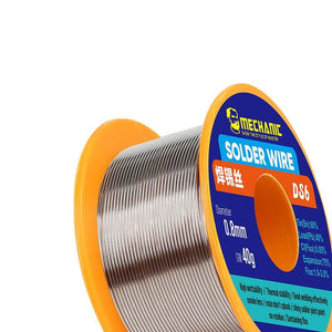 5Pcs/lot MECHANIC Rosin Core Solder Tin Wire 0.3/0.4/0.5/0.6/0.8mm No-Clean Welding Line for Phone Motherboard Soldering Tools - ORIWHIZ