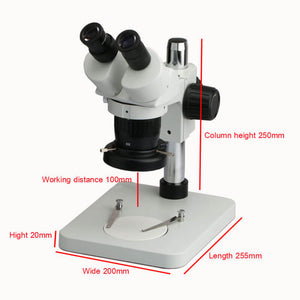 SUNSHINE ST6024-B1 20/40X Zoom Binocular Stereo HD Microscope With Led Light For Mobile Phone Mainboard Detection