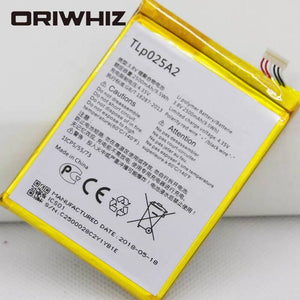 Built-in 2500mah spare battery for one-touch TLp025A2 battery - ORIWHIZ