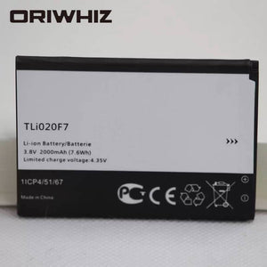 Built-in mobile battery TLI020F7 for PIXI 4 5045D Pop 2 5042D C7 7040 7040D 7041 7041D J720 J720T J726T J726T-so2 - ORIWHIZ