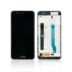 For Asus ZenFone 3 Max ZC520TL LCD Screen with Front Housing Black - Oriwhiz Replace Parts