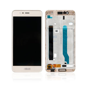 For Asus ZenFone 3 Max ZC520TL LCD Screen with Front Housing Gold - With Logo - Grade S+ - Oriwhiz Replace Parts