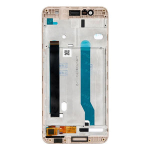 For Asus ZenFone 3 Max ZC520TL LCD Screen with Front Housing Gold - With Logo - Grade S+ - Oriwhiz Replace Parts