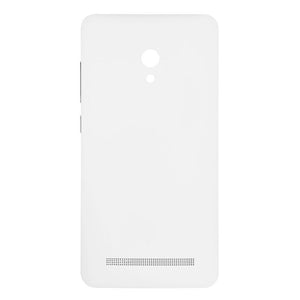For Asus Zenfone 5 A500CG Battery Door Replacement White - With Logo - Grade S+ - Oriwhiz Replace Parts