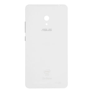 For Asus Zenfone 6 A600CG Battery Door Replacement White With Logo - Oriwhiz Replace Parts