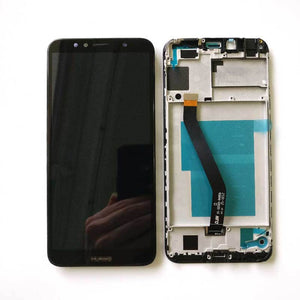 For Honor 7A LCD Screen Digitizer Assembly with Frame Black - Oriwhiz Replace Parts
