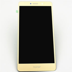 For Huawei Honor 6X Complete Screen Assembly Gold - Oriwhiz Replace Parts