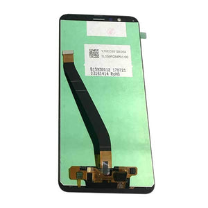 For Huawei Honor 7X Complete Screen Assembly White - Oriwhiz Replace Parts