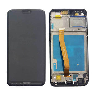 For Huawei Honor 9N LCD Screen and Digitizer Assembly with Frame Black - Oriwhiz Replace Parts