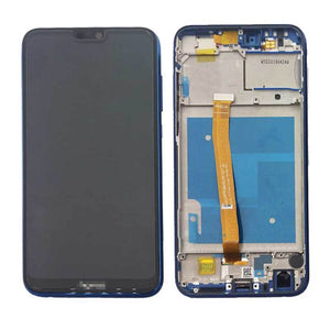 For Huawei Honor 9N LCD Screen and Digitizer Assembly with Frame Blue - Oriwhiz Replace Parts