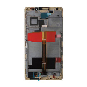 For Huawei Mate 8 Complete Screen Assembly With Bezel Gold - Oriwhiz Replace Parts