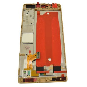 For Huawei P8 Complete Screen Assembly With Bezel Gold - Oriwhiz Replace Parts