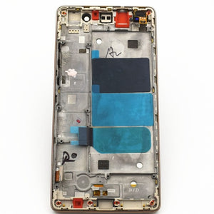 For Huawei P8 lite Complete Screen Assembly With Bezel Gold - Oriwhiz Replace Parts