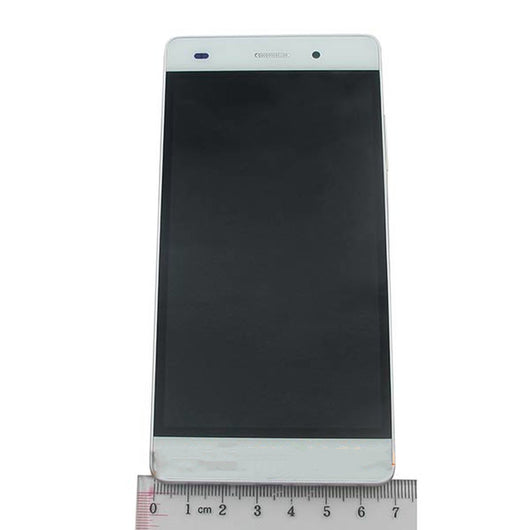 For Huawei P8 lite Complete Screen Assembly With Bezel White - Oriwhiz Replace Parts