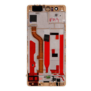 For Huawei P9 Complete Screen Assembly With Bezel Gold - Oriwhiz Replace Parts