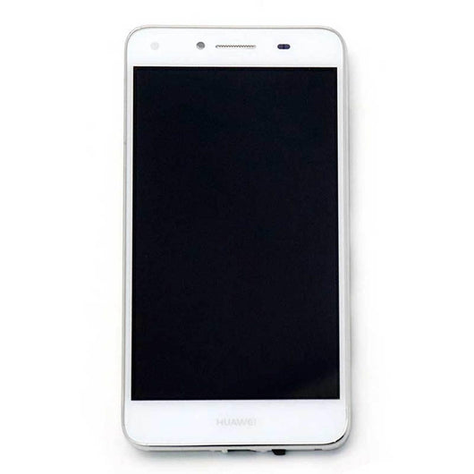 For Huawei Y5 II 4G LCD Screen Digitizer Assembly with Frame White - Oriwhiz Replace Parts