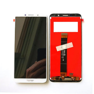 For Huawei Y5 Prime 2018 LCD Screen and Digitizer Assembly White - Oriwhiz Replace Parts