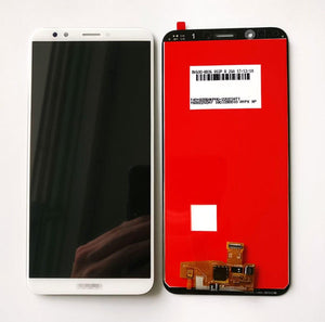 For Huawei Y7 Prime 2018 LCD Touch Screen Digitizer Assembly White - Oriwhiz Replace Parts
