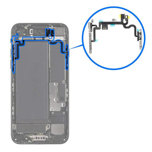 For iPhone 7 Volume Control Mute Power on/Off Button Connector - Oriwhiz Replace Parts