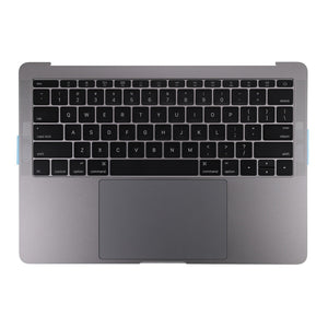 For MacBook 2016 New Pro 13.3" A1708 USA Version Late 2016-Mid 2017 Keyboard With C Shell and Touch Board  Gray - Oriwhiz Replace Parts