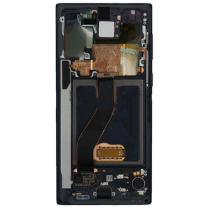 For Samsung Note 10 LCD With Touch + Frame Black Service Pack - Oriwhiz Replace Parts