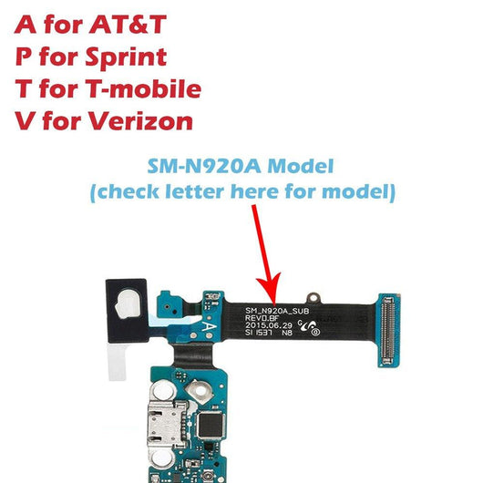 For Samsung Note 5 Charging Port Flex AT&T - Oriwhiz Replace Parts