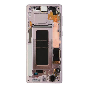 For Samsung Note 9 LCD With Touch + Frame Purple Service Pack - Oriwhiz Replace Parts