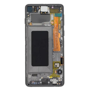 For Samsung S10 LCD with Touch Frame Prism Black - Oriwhiz Replace Parts