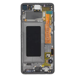 For Samsung S10 LCD with Touch Frame Prism Black SERVICE PACK - Oriwhiz Replace Parts