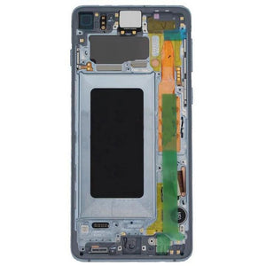 For Samsung S10 LCD with Touch Frame Prism Blue - Oriwhiz Replace Parts