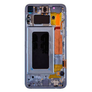 For Samsung S10E LCD with Touch Frame Prism Blue SERVICE PACK - Oriwhiz Replace Parts
