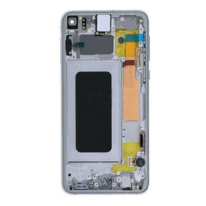 For Samsung S10E LCD with Touch Frame Prism Green - Oriwhiz Replace Parts