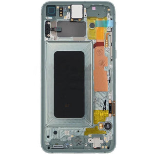 For Samsung S10E LCD with Touch Frame Prism Green SERVICE PACK - Oriwhiz Replace Parts