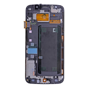 For Samsung S6 Edge LCD With Touch  Frame Gold  Oriwhiz Replace Parts