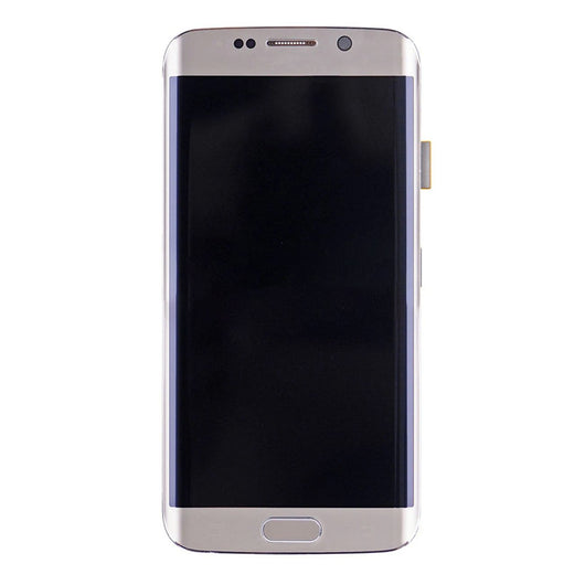 For Samsung S6 Edge LCD With Touch  Frame Gold  Oriwhiz Replace Parts