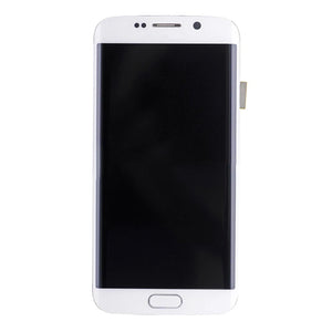 For Samsung S6 Edge LCD With Touch  Frame White - Oriwhiz Replace Parts