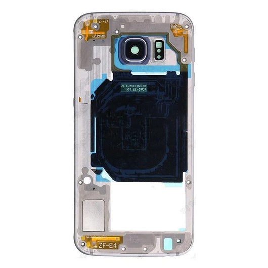 For Samsung S6 Edge Middle Frame Blue - Oriwhiz Replace Parts