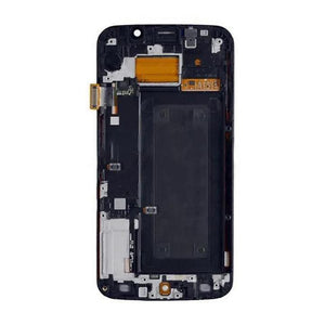 For Samsung S6 Edge Plus LCD With Touch Frame White INTERNATIONAL ONLY Oriwhiz Replace Parts