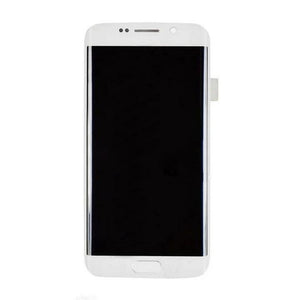 For Samsung S6 Edge Plus LCD With Touch Frame White INTERNATIONAL ONLY Oriwhiz Replace Parts