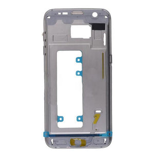 For Samsung S7 Edge Middle Frame Silver - Oriwhiz Replace Parts