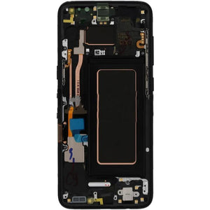 For Samsung S8 LCD With Touch Frame Black SERVICE PACK - Oriwhiz Replace Parts